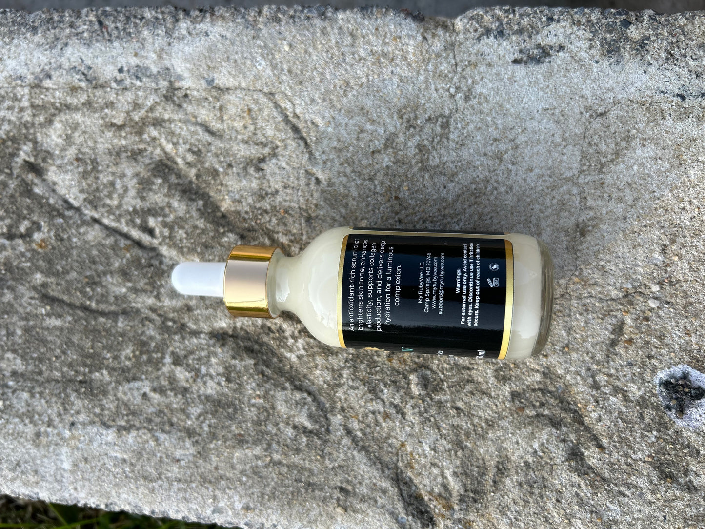 My RubyVee Seamoss Facial Elixir- Age-Defying Hydration