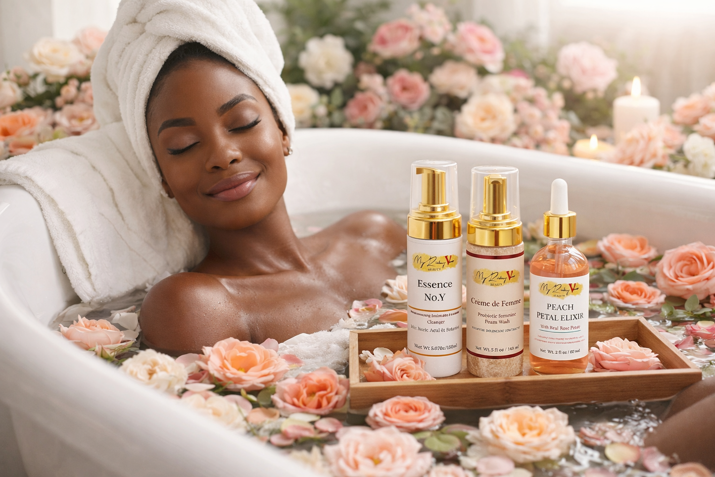 The Feminine Glow Trio™ – Cleanse, Balance & Nourish Ritual